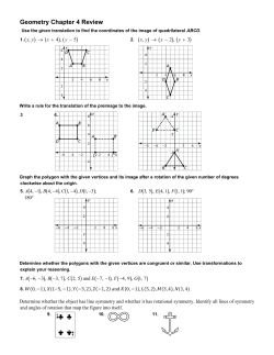 the Chapter 4 Review with Answers