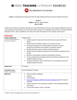 Creating Road to Revolution Skits Through Analyzing - TPS