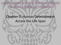 Chapter II - punk rock psychology