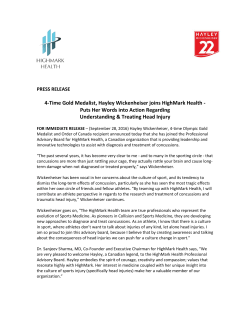 4-Time Gold Medalist, Hayley Wickenheiser joins HighMark Health