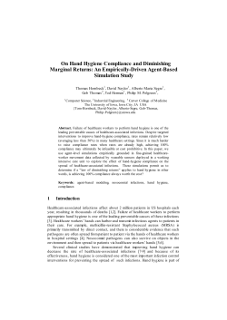 On Hand Hygiene Compliance and Diminishing Marginal Returns