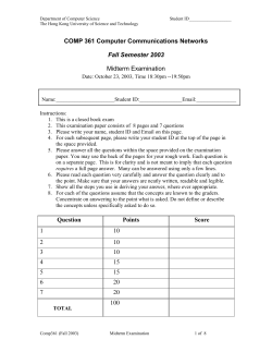 Midterm - Hong Kong University of Science and Technology