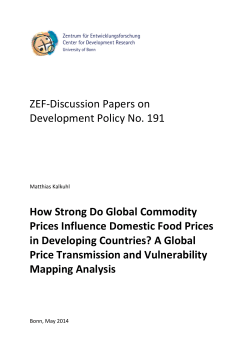 - Center for Development Research (ZEF)