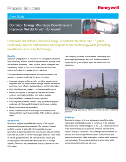 Dominion Energy Minimizes Downtime and Improves Reliability with
