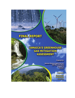 Jamaica`s Greenhouse Gas Mitigation Assessment
