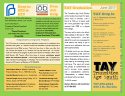 Transition-Age Youth Division Newsletter