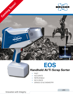Handheld Al/Ti Scrap Sorter Coming Soon!