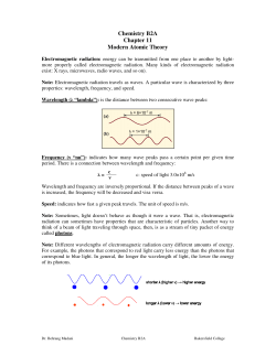 Lecture notes Chapters 11