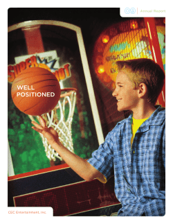 CEC Entertainment, Inc. Annual Report
