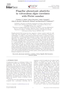 Print - Journal of The Royal Society Interface