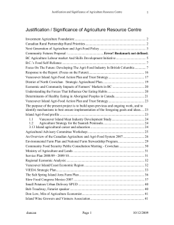 Justification and Significance