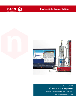 720 DPP-PSD Registers Description