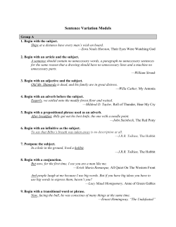 Sentence Variation Models_rev2012
