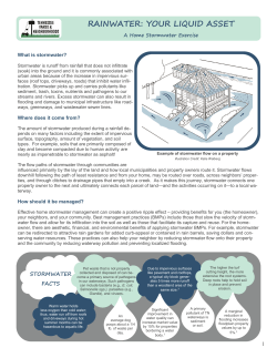RAINWATER: YOUR LIQUID ASSET