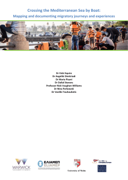 Crossing the Mediterranean Sea by Boat