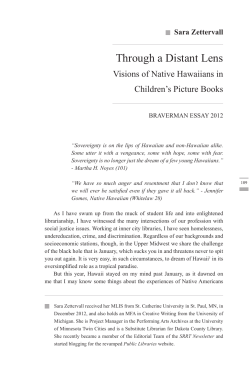 PL#40 - Through a Distant Lens: Visions of Native Hawaiians in
