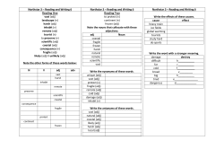 Span 7 Vocabulary list 3