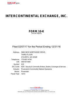 Form 10-K - Investors