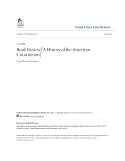 Book Review [A History of the American Constitution]