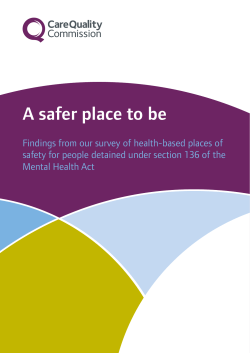 A safer place to be