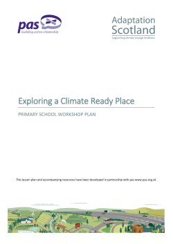 Exploring a Climate Ready Place
