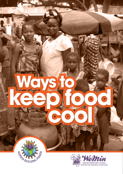 Ways to keep food cool