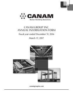 Annual Information Form