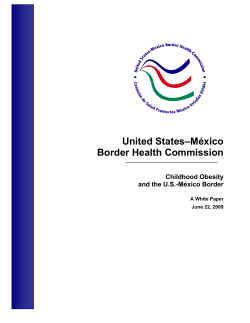 Childhood Obesity and the US-M&eacute;xico Border