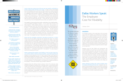 Dallas Workers Speak: The Employee Case for Flexibility