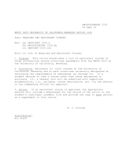 NROTCUUCBNOTE 1533 04 Sept 14 NROTC UNIT UNIVERSITY
