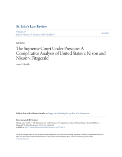 The Supreme Court Under Pressure: A Comparative Analysis of