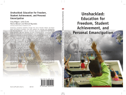 Unshackled - Sense Publishers