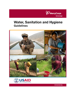 WASH Guidelines