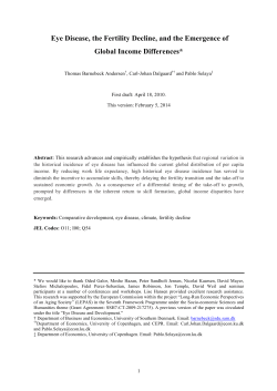 paper - The Department of Economics
