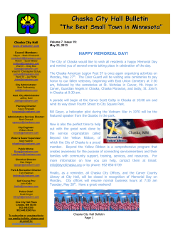 City Hall Bulletin May 23 2013