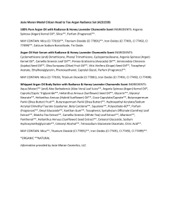 Josie Maran Model Citizen Head to Toe Argan Radiance Set