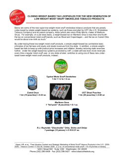 closing weight-based tax loopholes for the new generation of low