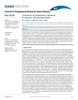 Comparison of interplanetary signatures of streamers and