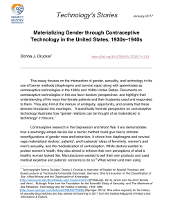 Drucker Materializing Gender