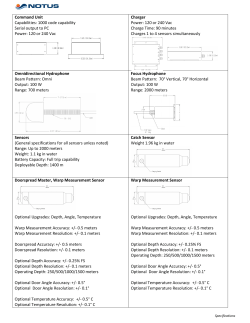 Trawlmaster Technical Specification