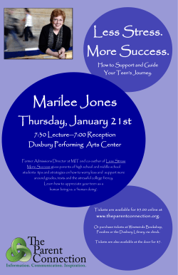 Marilee Jones - Franklin High School