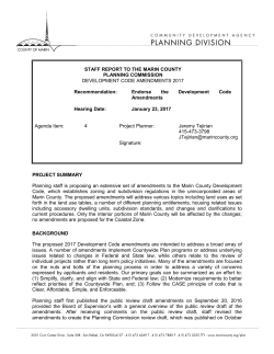 Staff Report with Draft Resolution