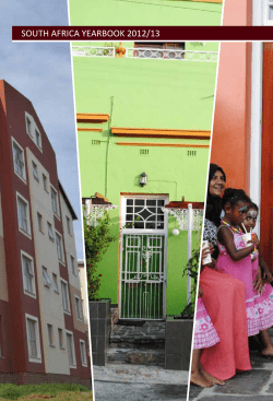 south africa yearbook 2012/13 - Southafrica