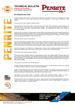 Classic Car Coolants