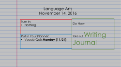 Journal - Issaquah Connect