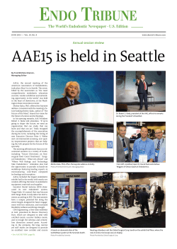 endo tribune - Dental Tribune International