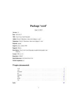 Package `cccd`
