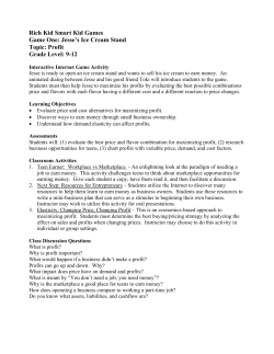 Grades 9-12 - Rich Kid Smart Kid