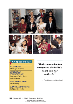 Chapter Focus - Oxford University Press Espa&ntilde;a