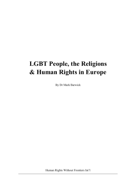 CreateSpace Word Templates - Human Rights Without Frontiers
